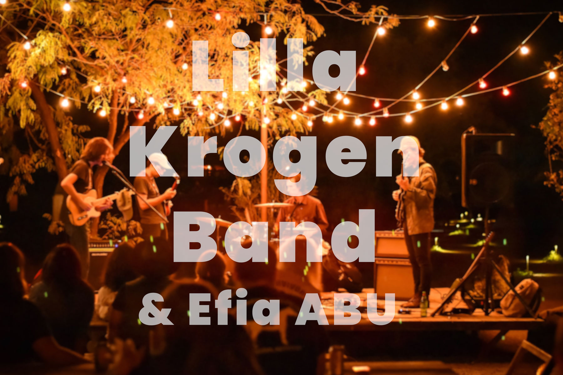 Lilla Krogen Band spelar på Stationen i Röstånga